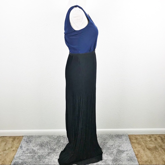 Madewell Twist Back Pleated Maxi Dress Semiformal - Picture 4 of 8